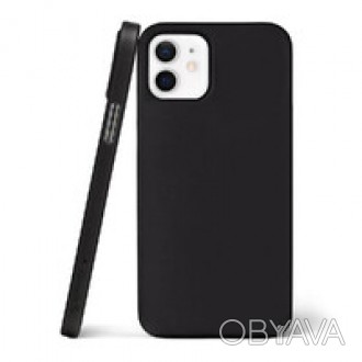 Супертонкий чехол oneLounge 1Thin 0.35mm Black для iPhone 12 | 12 Pro