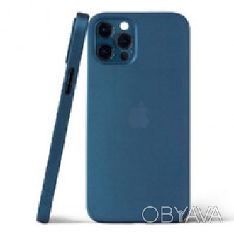 Чехол oneLounge 1Thin 0.35mm Blue для iPhone 12 | 12 Pro — это супертонкий. . фото 1