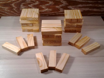 Набор деревянных блоков для игры "Башня" {Дженга"}.

В этой нас. . фото 5
