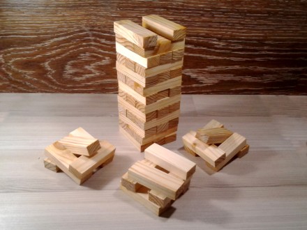 Набор деревянных блоков для игры "Башня" {Дженга"}.

В этой нас. . фото 4