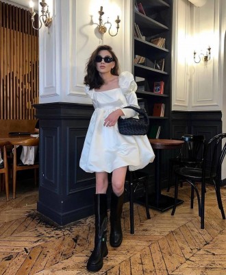 Сукня
Тканина: креп костюмка
Кольори: білий, чорний
Розміри: 42-44, 46-48. . фото 8