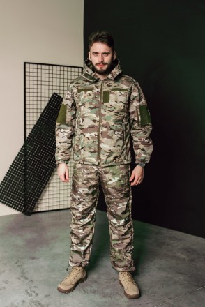 Зимний теплый костюм куртка и штаны мужской Турция Всу (Зсу) Тактическая форма В. . фото 9