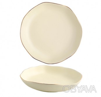 Тарелка круглая керамическая Тарелка круглая керамическая изготовлена из керамик. . фото 1