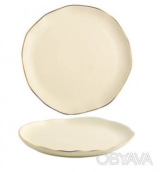 Тарелка круглая керамическая Тарелка круглая керамическая изготовлена из керамик. . фото 1