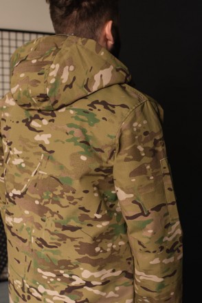 Куртка мужская тактическая демисезонная Турция Всу (Зсу) Мультикам Куртка мужска. . фото 7