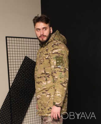 Куртка мужская тактическая демисезонная Турция ВСУ (ЗСУ) Мультикам 8953 L хаки