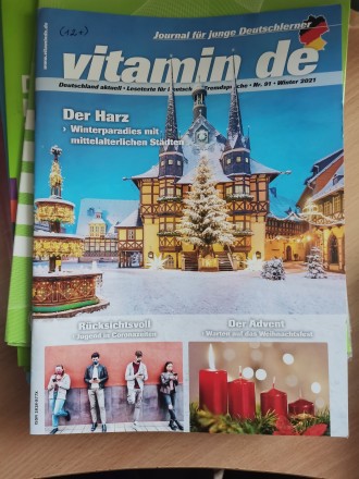 Журнали німецькою мовою Vitamin de. 
Nr. 39 Winter 2008, 
Nr. 60 Frühling. . фото 11