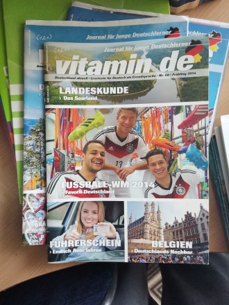 Журнали німецькою мовою Vitamin de. 
Nr. 39 Winter 2008, 
Nr. 60 Frühling. . фото 5