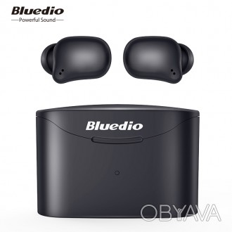 Защита:IPX5, Производитель:Bluedio, Цвет:чёрный, Bluetooth :Bluetooth 5.0, Ёмкос. . фото 1