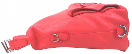 Женская сумка - рюкзак траснформер из натуральной кожи Giorgio Ferretti 
0329Q34. . фото 9