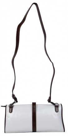 Женский кожаный клатч Giaguaro Giorgio Ferretti белый 31085H2032
Описание модели. . фото 9