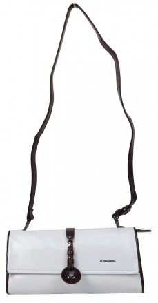Женский кожаный клатч Giaguaro Giorgio Ferretti белый 31085H2032
Описание модели. . фото 6