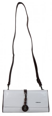 Женский кожаный клатч Giaguaro Giorgio Ferretti белый 31085H2032
Описание модели. . фото 8