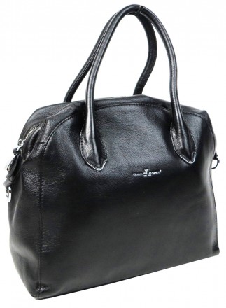 Женская кожаная сумочка на двух ручках Dor. Flinger черная 31402BQ55 black
Описа. . фото 3