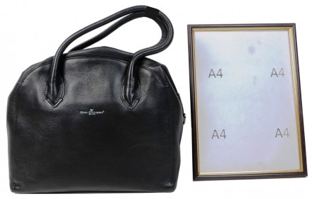 Женская кожаная сумочка на двух ручках Dor. Flinger черная 31402BQ55 black
Описа. . фото 11