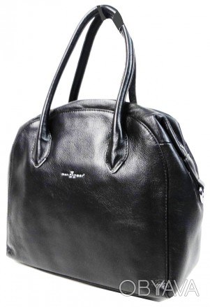 Женская кожаная сумочка на двух ручках Dor. Flinger черная 31402BQ55 black
Описа. . фото 1
