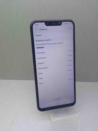 Смартфон Huawei P Smart Plus (INE-LX1)
2 или 1 + карта памяти SIM 
- Экран: 6,3". . фото 4