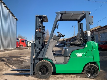 Вилочний автонавантажувач Mitsubishi KFGE15T-KF2D з щоглою вагонник на 4.3 метри. Одесса. фото 1 Вилочний автонавантажувач Mitsubishi KFGE15T-KF2D з щоглою вагонник на 4.3 метри. Одесса. фото 1