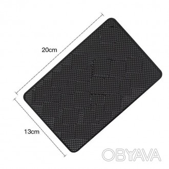 Силіконовий антиковзний килимок-липучка використовується для закріплення або утр. . фото 1