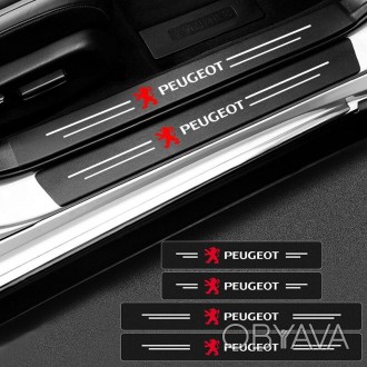 Захисна плівка на пороги з логотипом Peugeot
Захисні накладки на пороги - найкра. . фото 1