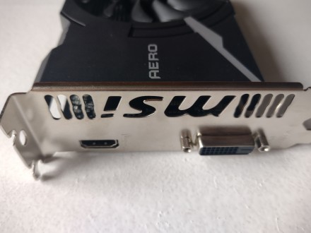 MSI PCI-Ex GeForce GT 1030 Aero ITX OC 2GB (DVI, HDMI) (GT 1030 AERO ITX 2GD4 OC. . фото 4