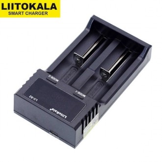 Інтелектуальне зарядний пристрій LiitoKala Lii-S2 з автоматичним визначенням пол. . фото 3
