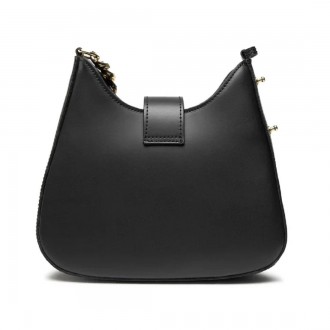 
	Женская сумка Firenze Italy F-IT-9836A изготовлена из натуральной кожи черного. . фото 4