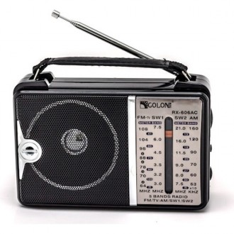 Golon RX-606 - це всехвильовий радіоприймач. Приймає трансляції радіостанцій у F. . фото 2