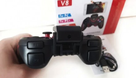 Универсальный Bluetooth геймпад V8 - это беспроводной игровой контроллер, которы. . фото 7