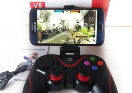 Универсальный Bluetooth геймпад V8 - это беспроводной игровой контроллер, которы. . фото 6