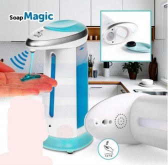 Диспенсер мыла сенсорный Soap Magic Преимущества:
Дозатор мыла Удобство. Часто в. . фото 7