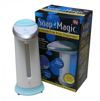 Диспенсер мыла сенсорный Soap Magic Преимущества:
Дозатор мыла Удобство. Часто в. . фото 4