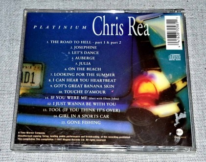 Продам СД Chris Rea - Platinum
Состояние диск/полиграфия VG+/VG
На полиграфии . . фото 3