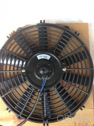 Универсальный электрический вентилятор 12/ 24 В.8 Дюймов (20,5 см.)Электрический. . фото 1