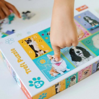 Пазл Trefl Цуцики 100 елементів — прекрасна головоломка для дітей, що допо. . фото 5