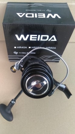 Weida HR60A - потужна коропова котушка для широкого кола рибалок любителів донно. . фото 5