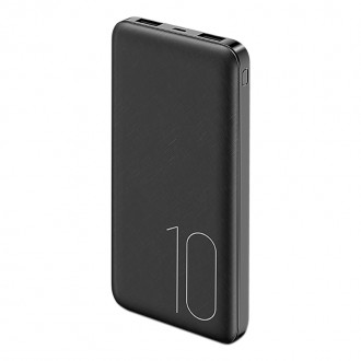 Портативное зарядное устройство Usams PB7 US-CD63 Dual USB 10000mAh (Черный). . фото 2