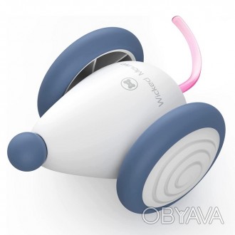 Інтерактивна іграшка для котів Wicked Mouse C0821 (Біло-синій)