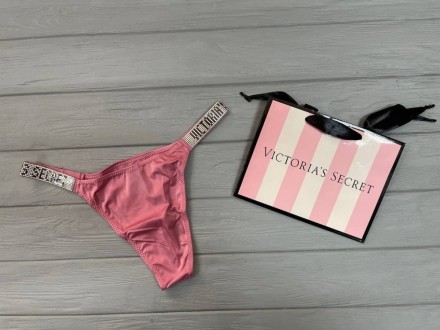 Комплект женский Victoria’s Secret Rhinestone
Трусики + топ в пакете и упаковочн. . фото 9