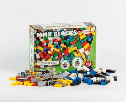 Детский конструктор MMX BLOCKS 288 пластиковых деталей в коробке
Предлагаем Ваше. . фото 2