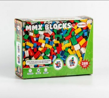 Детский конструктор MMX BLOCKS 288 пластиковых деталей в коробке
Предлагаем Ваше. . фото 4