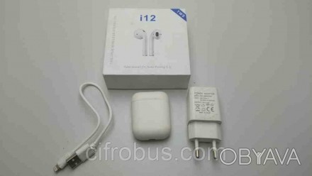 Наушники Bluetooth-гарнитура Б/У TWS i12