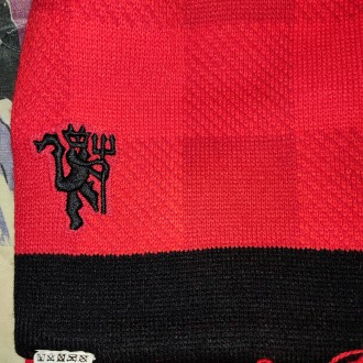Стильный шарф Nike FC Manchester United, длина без бохромы-150см, ширина-18см, н. . фото 5