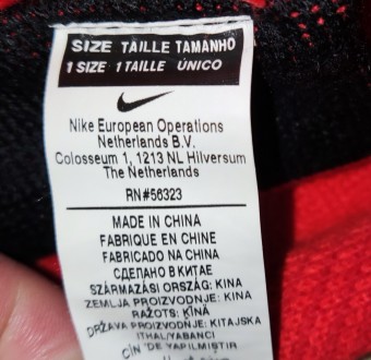Стильный шарф Nike FC Manchester United, длина без бохромы-150см, ширина-18см, н. . фото 6