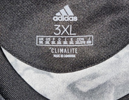 Большая футболка Adidas FC Manchester United, размер-3XL, длина-80см, под мышкам. . фото 8