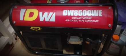Продам бензиновий генератор DW 8500WE. Номінальна потужність 3,5 кВт.
Використо. . фото 3