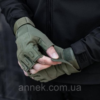 
Тактические беспалые армейские штурмовые перчатки . 
Тактические перчатки беспа. . фото 4