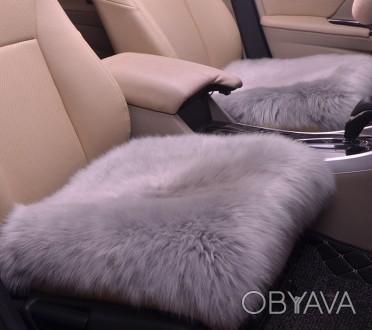 Пушистые шерстяные подушки для автомобильных сидений, подарят вам ощущение благо. . фото 1