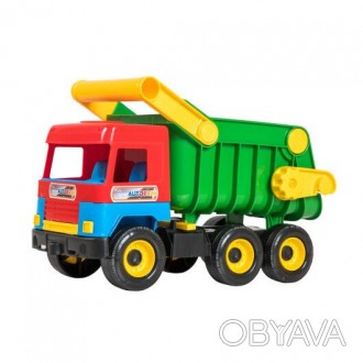 Игрушечный красочный самосвал "Middle truck" 39222, выполненный из износостойког. . фото 1