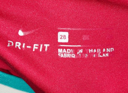 Подростковая футбольная форма Nike FC Liveroool, Mane, длина футболки-60см, под . . фото 6